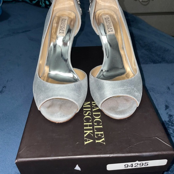 Nordstrom badgley Mischka- size 8.5 tacón de mujer taya 8.5 - Picture 7 of 8